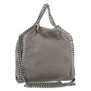 Stella MacCartney Chain Falabella Tiny Bag polyester 2way Gray Auth BA10736-1