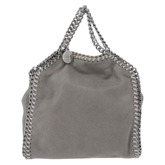 Stella MacCartney Chain Falabella Tiny Bag polyester 2way Gray Auth BA10736