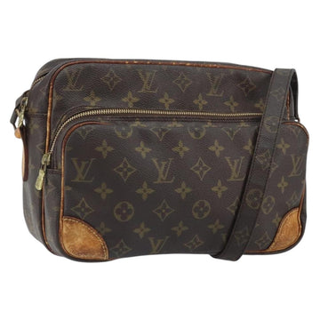 LOUIS VUITTON Monogram Nile Shoulder Bag M45244 LV Auth BA10739