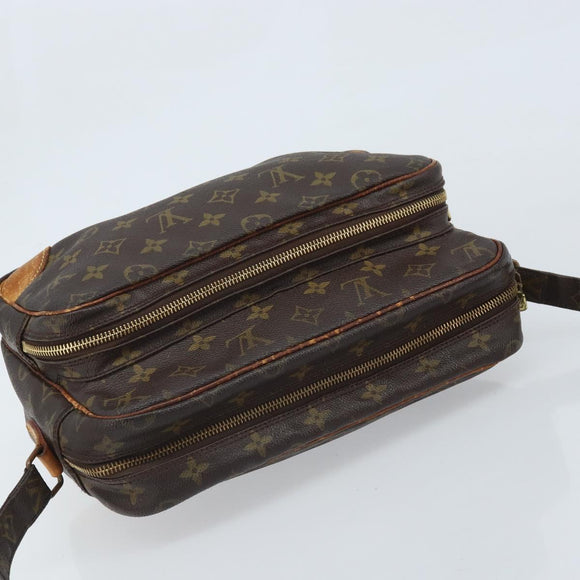 LOUIS VUITTON Monogram Nile Shoulder Bag M45244 LV Auth BA10739