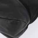 Salvatore Ferragamo Vala Tote Bag Nylon Black Silver Auth BA10741-13