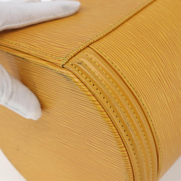 LOUIS VUITTON Epi Cannes Hand Bag Yellow M48039 LV Auth BA10743