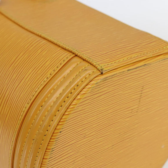 LOUIS VUITTON Epi Cannes Hand Bag Yellow M48039 LV Auth BA10743