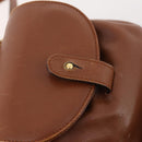 GUCCI Bamboo Backpack Leather Brown Gold 003 1705 0030 Auth BA10744-16