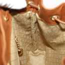 GUCCI Bamboo Backpack Leather Brown Gold 003 1705 0030 Auth BA10744-20