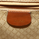 GUCCI Bamboo Backpack Leather Brown Gold 003 1705 0030 Auth BA10744-22