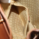 GUCCI Bamboo Backpack Leather Brown Gold 003 1705 0030 Auth BA10744-24