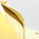 LOUIS VUITTON Monogram Vernis Walker Wallet Lime Yellow M91074 LV Auth BA10750-11
