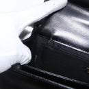 BALLY Hand Bag Leather 2way Black Gold Auth BA10754-26