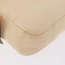 Chloe Shoulder Bag Leather 2way Ivory Gold Auth BA10755-17