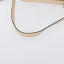 Chloe Shoulder Bag Leather 2way Ivory Gold Auth BA10755-7