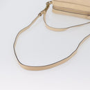 Chloe Shoulder Bag Leather 2way Ivory Gold Auth BA10755-8
