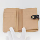 LOUIS VUITTON Multicolor Portefeuille Viennois Wallet Black M92988 Auth BA10757-13
