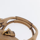 Chloe Paddington Hand Bag Leather Gold Tone Silver Auth BA10758V-8