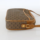 GUCCI Micro GG Supreme Shoulder Bag PVC Beige Gold Auth BA10759-5