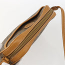 GUCCI Micro GG Supreme Shoulder Bag PVC Beige Gold Auth BA10759-6