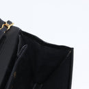 CHANEL Chain Schoudertas Lakleer Zwart Goud CC Auth BA10760-22