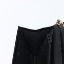 CHANEL Chain Schoudertas Lakleer Zwart Goud CC Auth BA10760-23