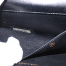 CHANEL Chain Schoudertas Lakleer Zwart Goud CC Auth BA10760-24