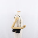 CHANEL Chain Schoudertas Lakleer Zwart Goud CC Auth BA10760-25