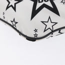 DOLCE&GABBANA Shoulder Bag Nylon White Silver Auth BA10763-11