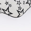 DOLCE&GABBANA Shoulder Bag Nylon White Silver Auth BA10763-12