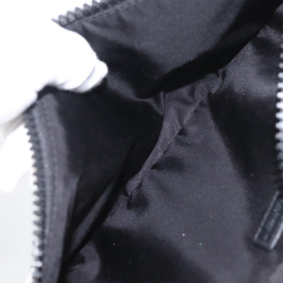 DOLCE&GABBANA Shoulder Bag Nylon White Silver Auth BA10763