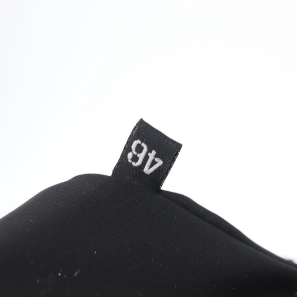 DOLCE&GABBANA Shoulder Bag Nylon White Silver Auth BA10763