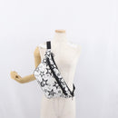 DOLCE&GABBANA Shoulder Bag Nylon White Silver Auth BA10763-22