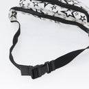 DOLCE&GABBANA Shoulder Bag Nylon White Silver Auth BA10763-7