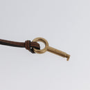 Chloe Paddington Hand Bag Leather Brown Gold Silver Auth BA10764SAV-10