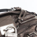 Chloe Paddington Hand Bag Leather Silver Auth BA10765V-17