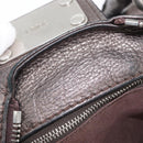 Chloe Paddington Hand Bag Leather Silver Auth BA10765V-18