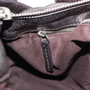 Chloe Paddington Hand Bag Leather Silver Auth BA10765V-22