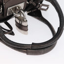 Chloe Paddington Hand Bag Leather Silver Auth BA10765V-7