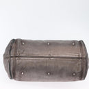 Chloe Paddington Hand Bag Leather Silver Auth BA10765V-9