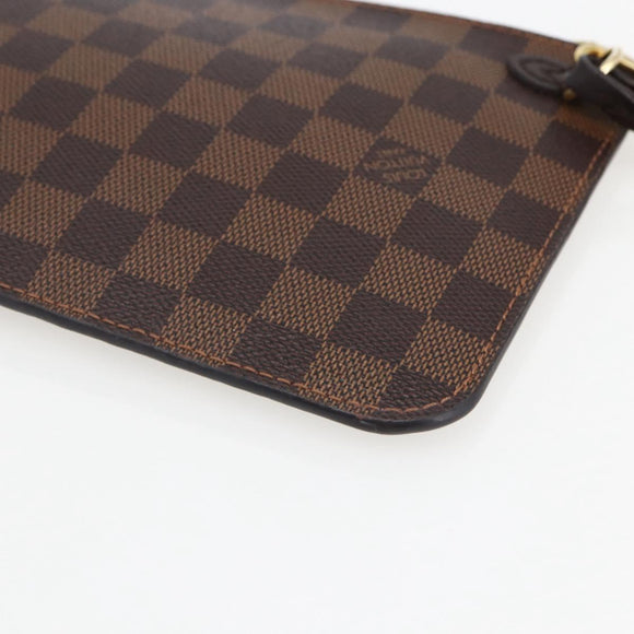 LOUIS VUITTON Damier Ebene Neverfull MM Beutel LV Auth BA10773