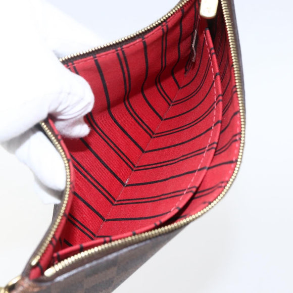 LOUIS VUITTON Damier Ebene Neverfull MM Beutel LV Auth BA10773