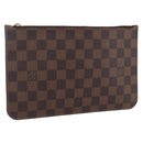 LOUIS VUITTON Damier Ebene Neverfull MM Beutel LV Auth BA10773-1