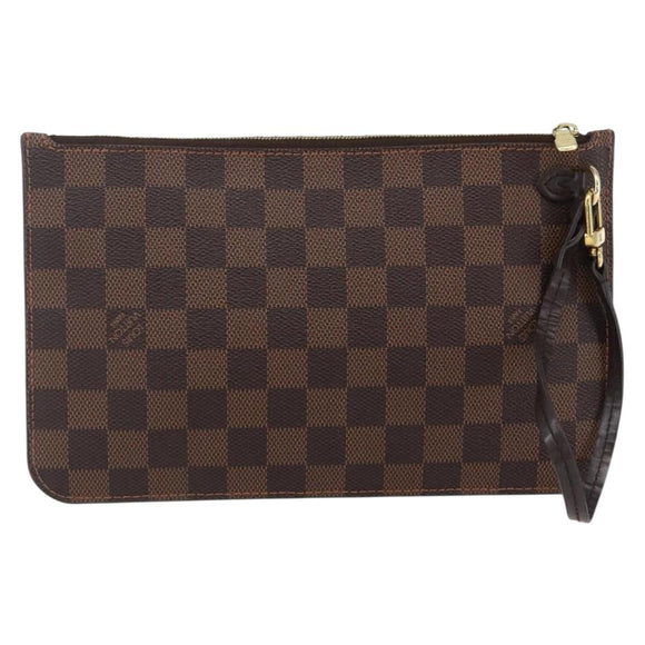 LOUIS VUITTON Damier Ebene Neverfull MM Beutel LV Auth BA10773