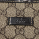 GUCCI GG Supreme Tote Bag PVC Beige Gold 197953 Auth BA10785-17
