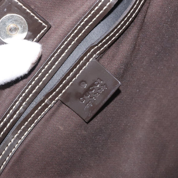 GUCCI GG Supreme Tote Bag PVC Beige Gold 197953 Auth BA10785