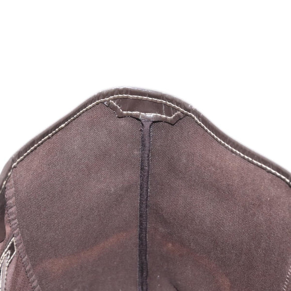 GUCCI GG Supreme Tote Bag PVC Beige Gold 197953 Auth BA10785