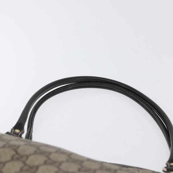 GUCCI GG Supreme Tote Bag PVC Beige Gold 197953 Auth BA10785