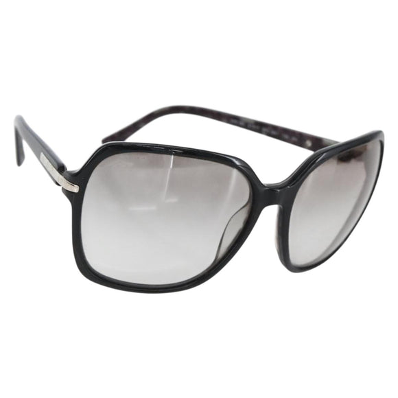 PRADA Sunglasses plastic Black SPR18M Auth BA10788