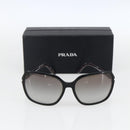 PRADA Sunglasses plastic Black SPR18M Auth BA10788-11