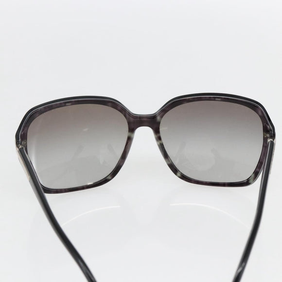 PRADA Sunglasses plastic Black SPR18M Auth BA10788