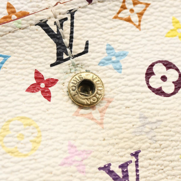 LOUIS VUITTON Monogram Multicolor Portefeuille Sarah Wallet M93532 Auth BA10789