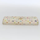 LOUIS VUITTON Monogram Multicolor Portefeuille Sarah Portemonnee M93532 Auth BA10789-5