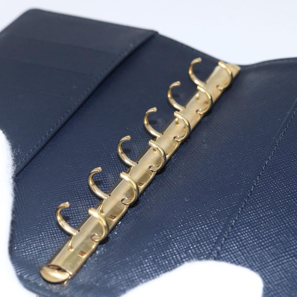 LOUIS VUITTON Monogram Mini Agenda PM Day Planner Cover Blue R20910 Auth BA10790